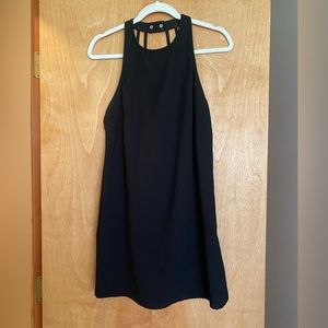 Black mini dress OPEN BACK